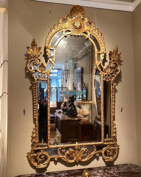 Miroir époque Regence