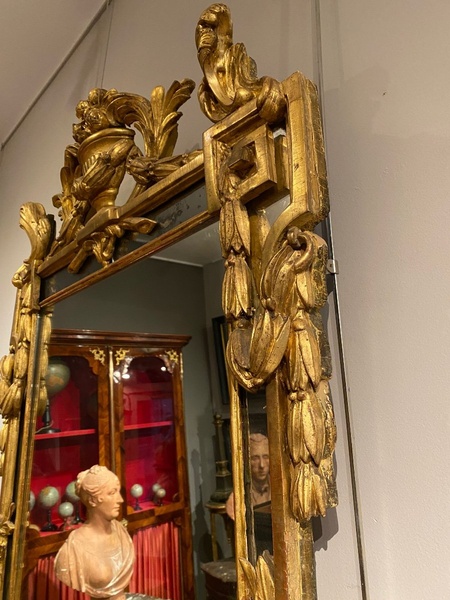 Miroir L XVI aux Grecques