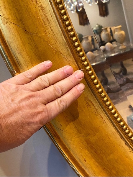 Miroir Oval
