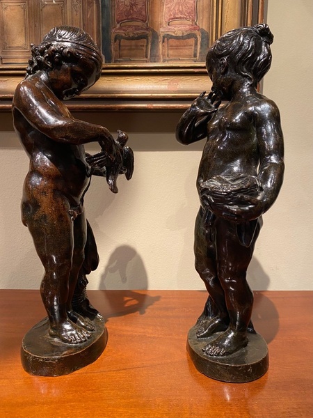 Paire De Bronzes Ou Deux Bronzes