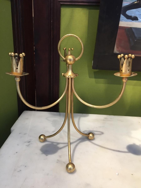 Paire De Candelabres
